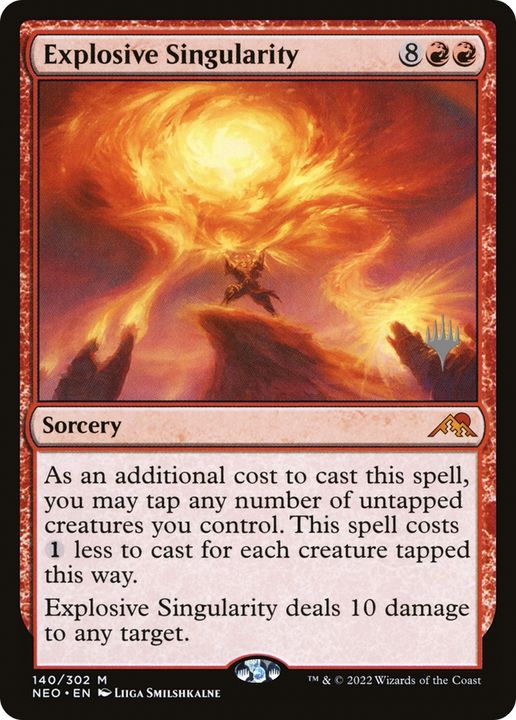 Explosive Singularity in the group Magic the Gathering / Types / Colors / Red at Proxyprinters.com (66538)