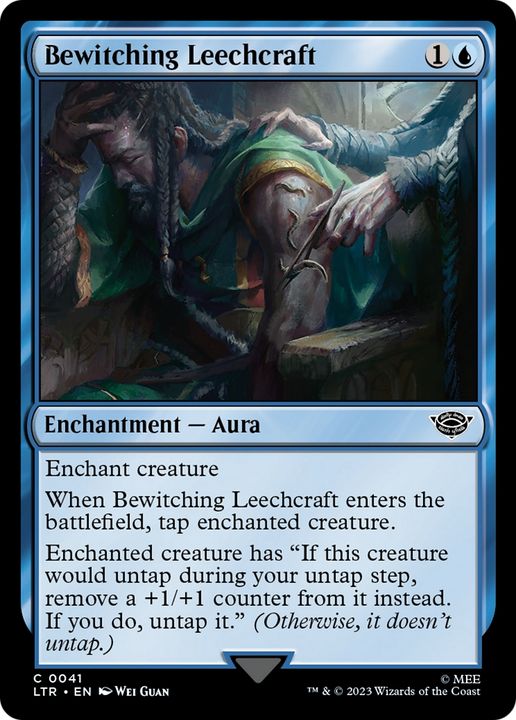 Bewitching Leechcraft in the group Magic the Gathering / Types / Colors / Blue at Proxyprinters.com (66545)