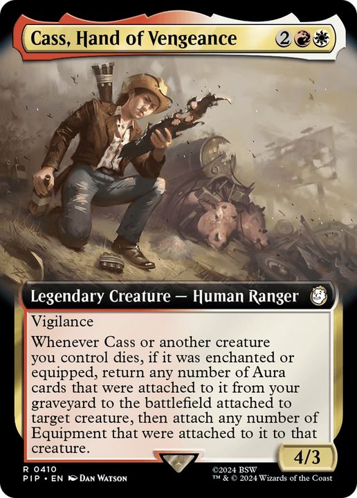 Cass, Hand of Vengeance in the group Magic the Gathering / Types / Colors / Multicolors / R, W at Proxyprinters.com (66548)