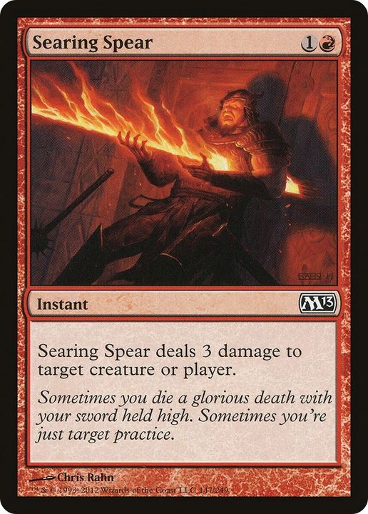 Searing Spear in the group Magic the Gathering / Types / Colors / Red at Proxyprinters.com (6655)