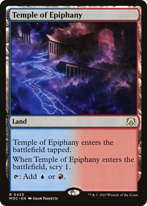 Temple of Epiphany in the group Magic the Gathering / Types / Colors / Colorless at Proxyprinters.com (6656)