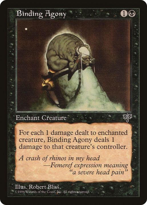 Binding Agony in the group Magic the Gathering / Types / Colors / Black at Proxyprinters.com (66563)