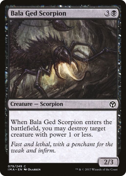 Bala Ged Scorpion in the group Advanced search at Proxyprinters.com (66567)