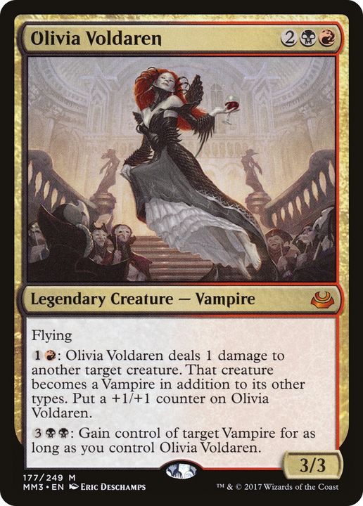 Olivia Voldaren in the group Magic the Gathering / Types / Colors / Multicolors / B, R at Proxyprinters.com (66609)