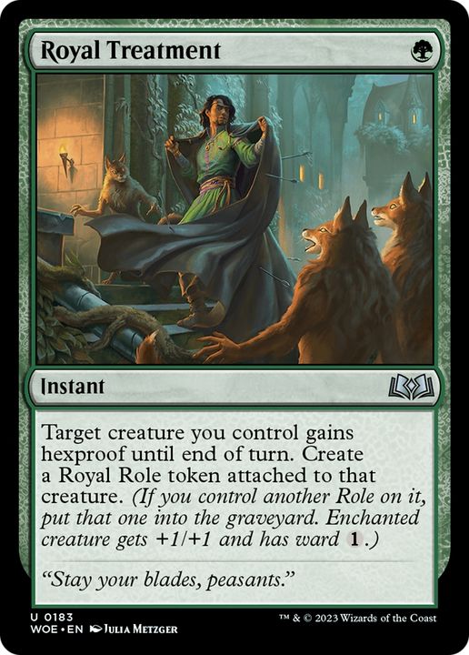 Royal Treatment in the group Magic the Gathering / Types / Colors / Green at Proxyprinters.com (66633)