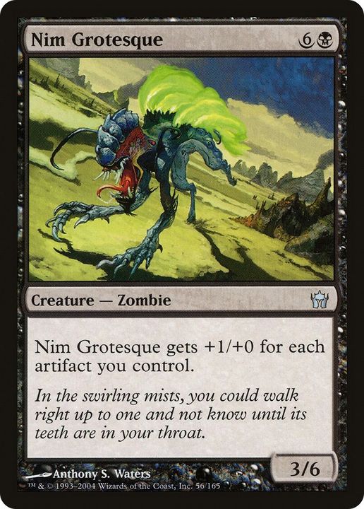 Nim Grotesque in the group Magic the Gathering / Types / Creatures / Zombie at Proxyprinters.com (6664)