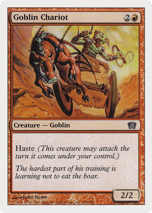 Goblin Chariot in the group Magic the Gathering / Sets / Eighth Edition at Proxyprinters.com (66648)