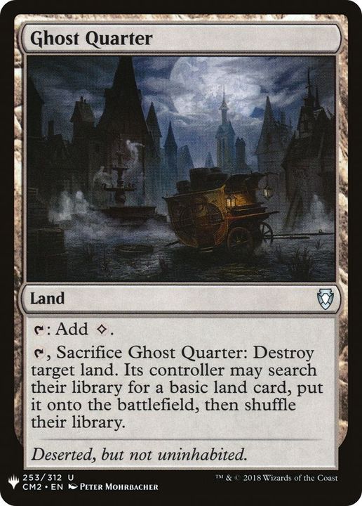 Ghost Quarter in the group Magic the Gathering / Types / Colors / Colorless at Proxyprinters.com (6665)