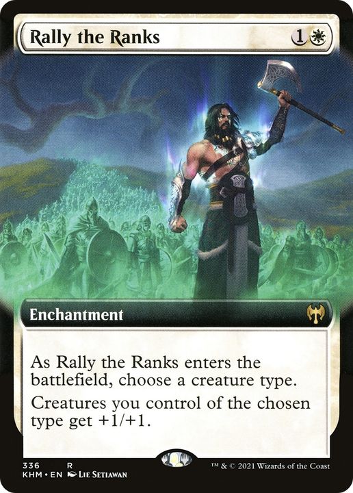 Rally the Ranks in the group Magic the Gathering / Sets / Kaldheim at Proxyprinters.com (66659)