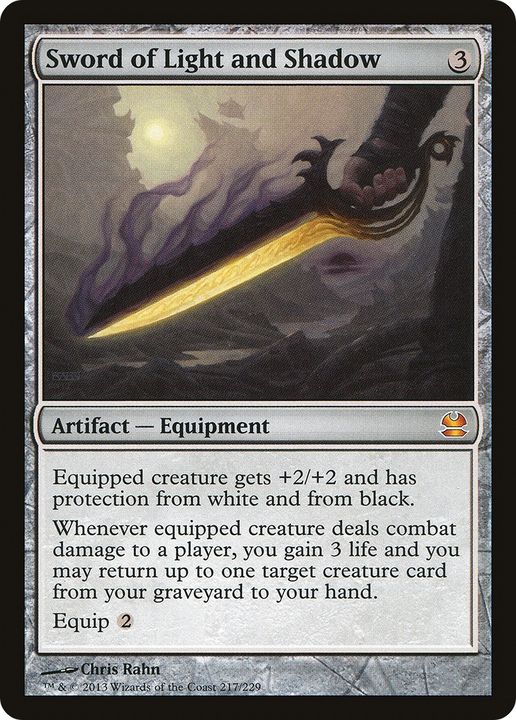 Sword of Light and Shadow in the group Magic the Gathering / Types / Artifacts / Artifact at Proxyprinters.com (66662)