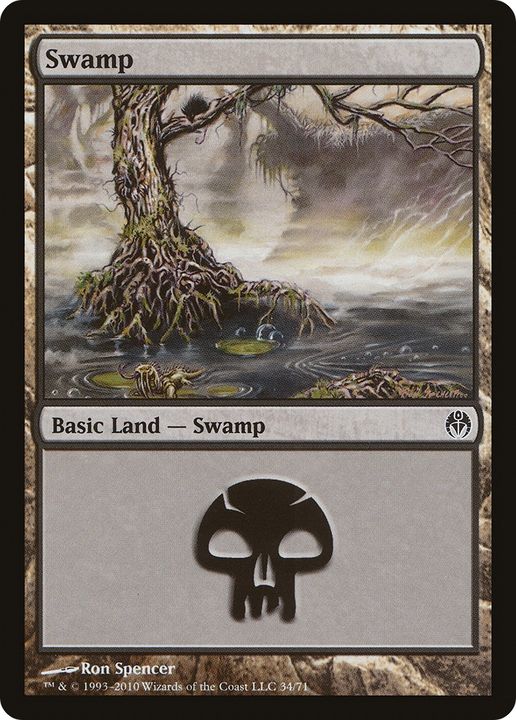 Swamp in the group Magic the Gathering / Sets / Duel Decks: Phyrexia vs. the Coalition at Proxyprinters.com (66694)