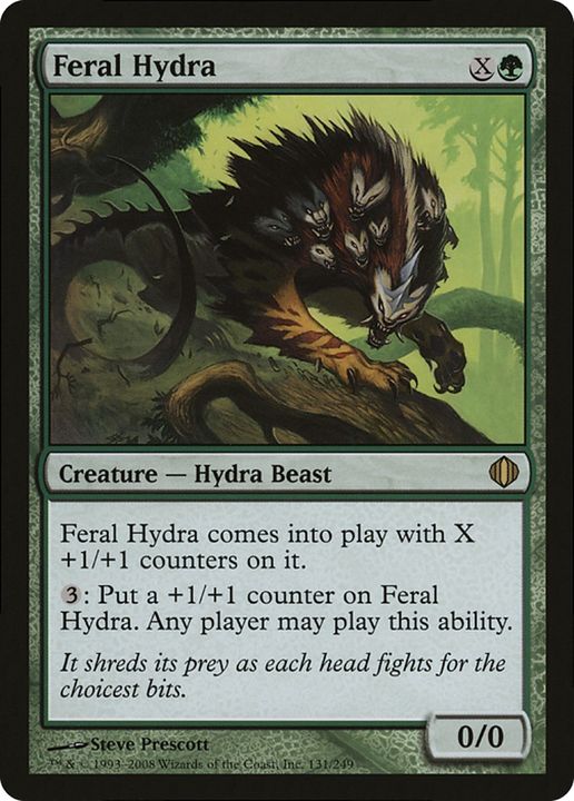 Feral Hydra in the group Magic the Gathering / Types / Colors / Green at Proxyprinters.com (66755)