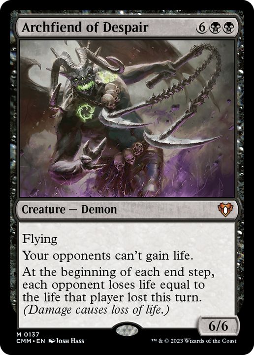 Archfiend of Despair in the group Magic the Gathering / Types / Colors / Black at Proxyprinters.com (66823)