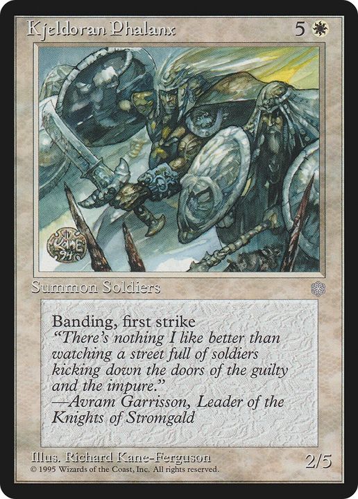 Kjeldoran Phalanx in the group Singles at Proxyprinters.com (66851)