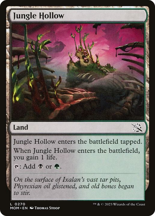 Jungle Hollow in the group Magic the Gathering / Types / Colors / Colorless at Proxyprinters.com (66860)