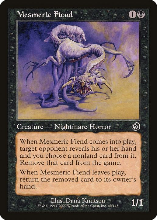 Mesmeric Fiend in the group Magic the Gathering / Types / Colors / Black at Proxyprinters.com (66864)