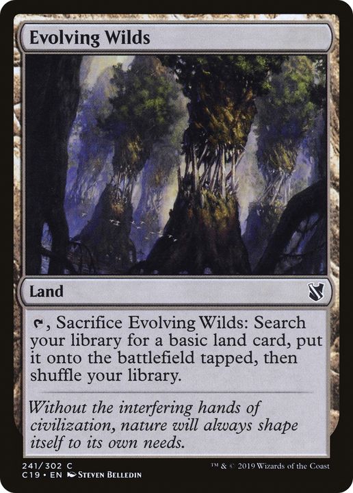 Evolving Wilds in the group Magic the Gathering / Types / Colors / Colorless at Proxyprinters.com (66873)