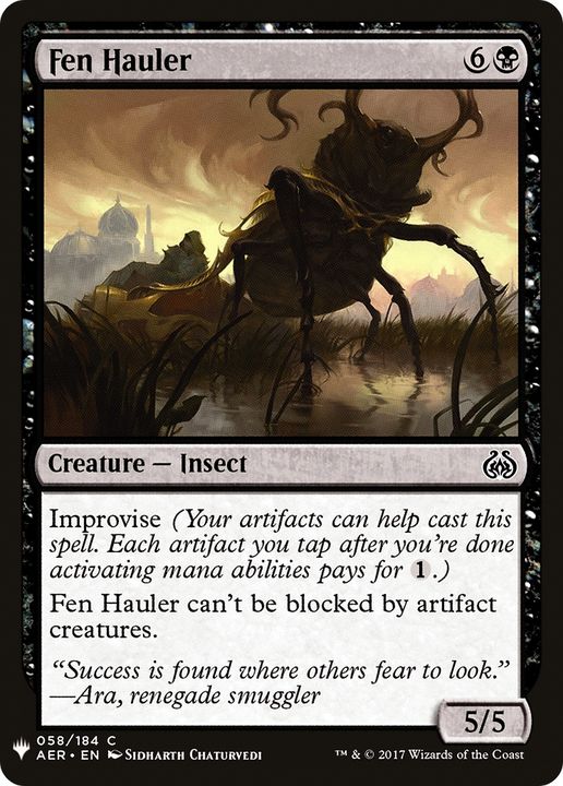 Fen Hauler in the group Magic the Gathering / Sets / The List at Proxyprinters.com (66877)