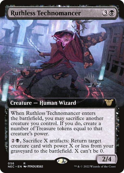 Ruthless Technomancer in the group Magic the Gathering / Sets / Neon Dynasty Commander at Proxyprinters.com (66880)