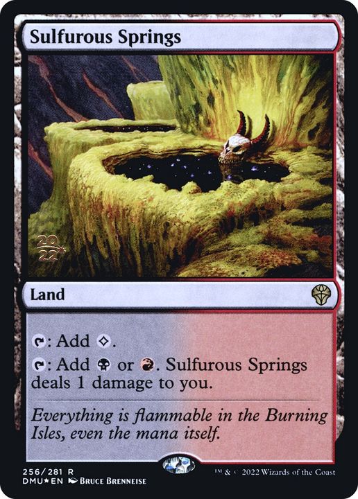 Sulfurous Springs in the group Magic the Gathering / Types / Colors / Colorless at Proxyprinters.com (66889)