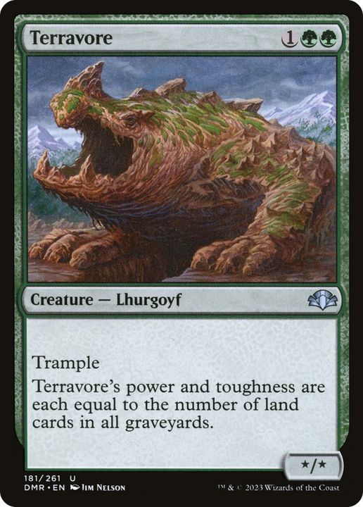 Terravore in the group Magic the Gathering / Types / Colors / Green at Proxyprinters.com (66913)