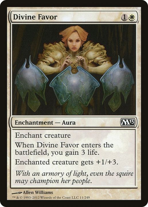 Divine Favor in the group Magic the Gathering / Types / Colors / White at Proxyprinters.com (66924)