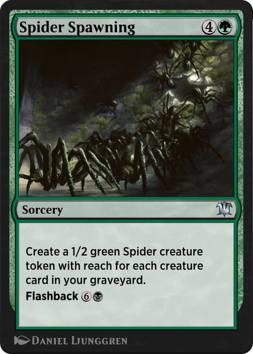 Spider Spawning in the group Magic the Gathering / Types / Colors / Green at Proxyprinters.com (66954)