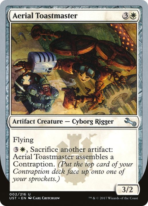 Aerial Toastmaster in the group Magic the Gathering / Types / Colors / White at Proxyprinters.com (66958)