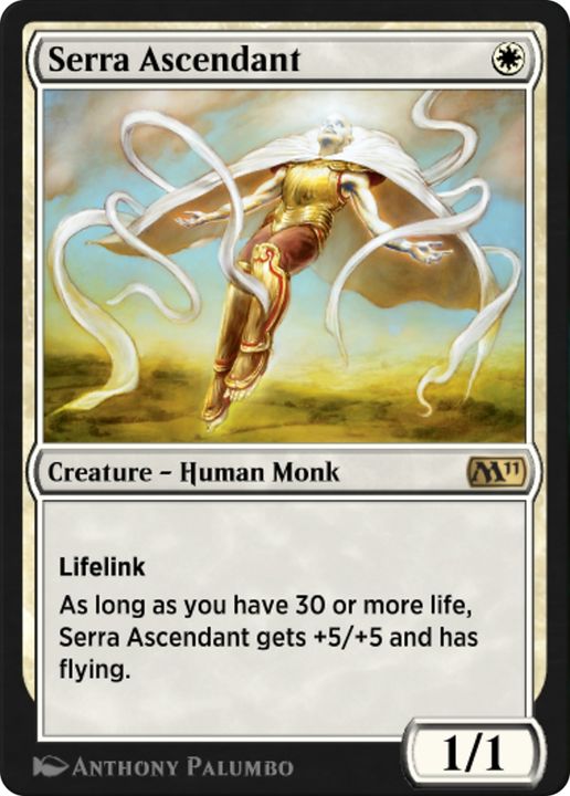 Serra Ascendant in the group Magic the Gathering / Types / Creatures / Human at Proxyprinters.com (66964)