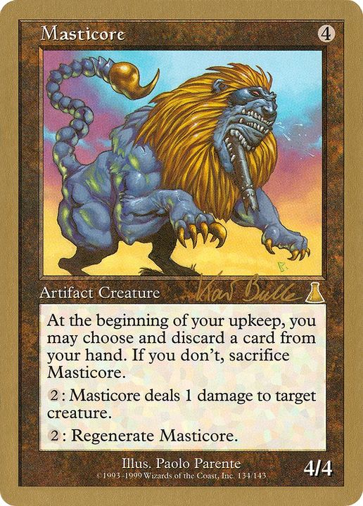 Masticore in the group Magic the Gathering / Types / Colors / Colorless at Proxyprinters.com (66967)