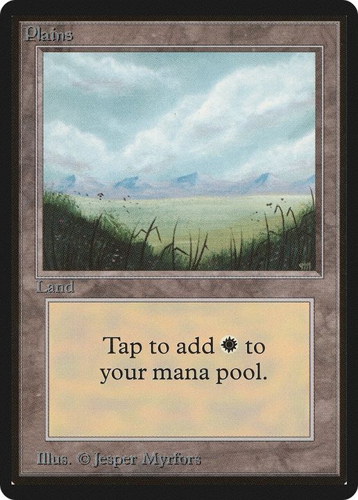 Plains in the group Magic the Gathering / Sets / Limited Edition Beta at Proxyprinters.com (66971)