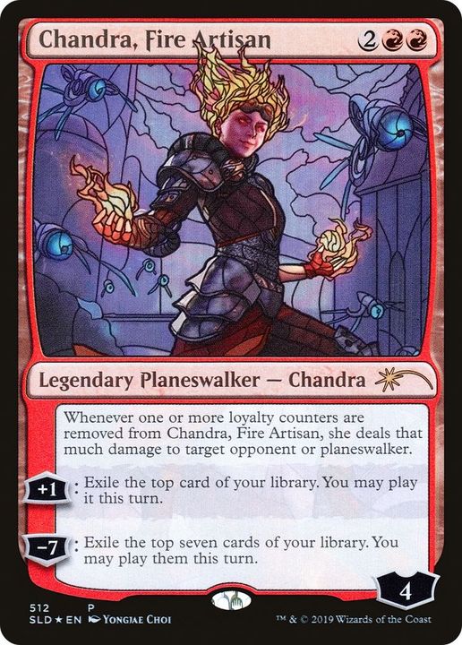 Chandra, Fire Artisan in the group Magic the Gathering / Types / Colors / Red at Proxyprinters.com (6699)