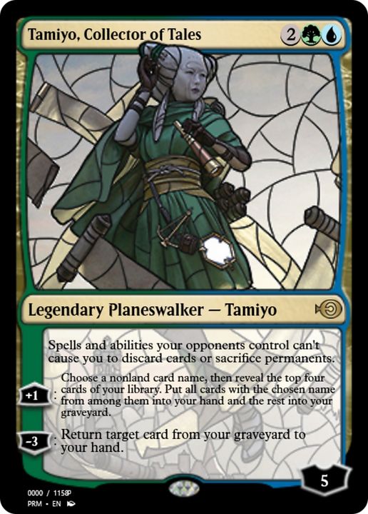 Tamiyo, Collector of Tales in the group Advanced search at Proxyprinters.com (66995)