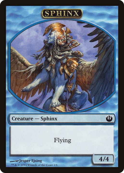 Sphinx in the group Magic the Gathering / Sets / Journey into Nyx Tokens at Proxyprinters.com (67015)