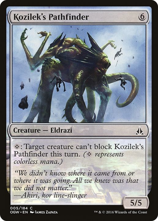 Kozilek's Pathfinder in the group Magic the Gathering / Types / Colors / Colorless at Proxyprinters.com (67028)