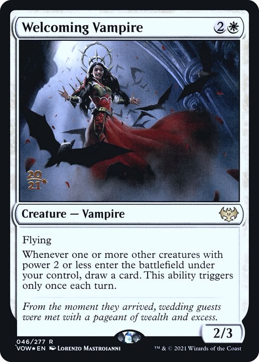 Welcoming Vampire in the group Magic the Gathering / Types / Colors / White at Proxyprinters.com (67029)