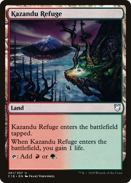 Kazandu Refuge in the group Magic the Gathering / Sets / Commander 2018 at Proxyprinters.com (67059)