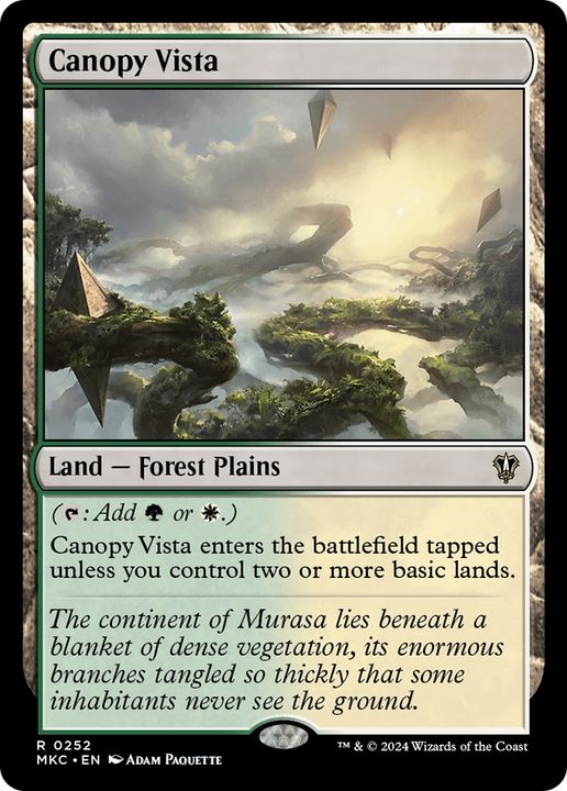 Canopy Vista in the group Magic the Gathering / Types / Land / Forest at Proxyprinters.com (67075)