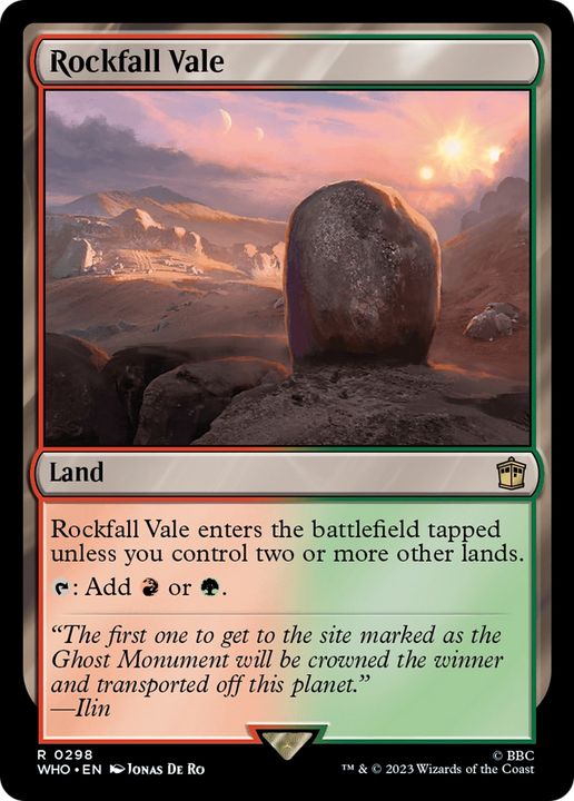 Rockfall Vale in the group Magic the Gathering / Types / Colors / Colorless at Proxyprinters.com (67101)