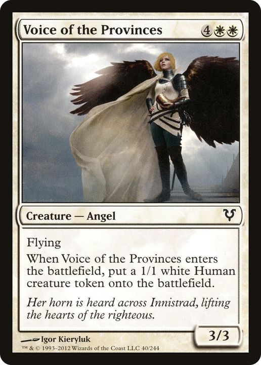 Voice of the Provinces in the group Magic the Gathering / Sets / Avacyn Restored at Proxyprinters.com (67110)