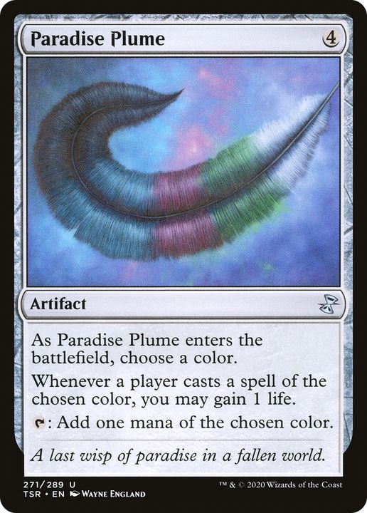 Paradise Plume in the group Magic the Gathering / Sets / Time Spiral Remastered at Proxyprinters.com (67131)