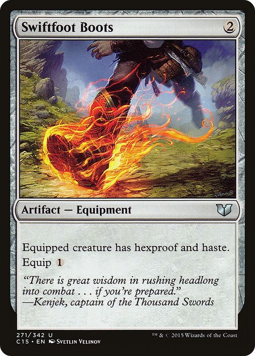 Swiftfoot Boots in the group Magic the Gathering / Sets / Commander 2015 at Proxyprinters.com (67140)