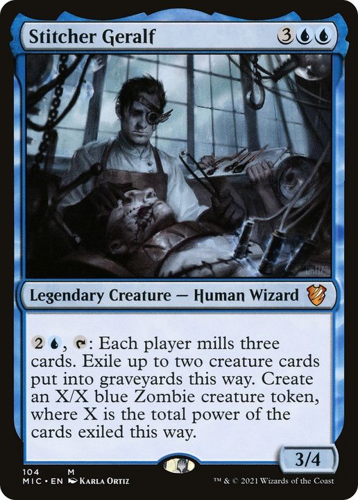 Stitcher Geralf in the group Magic the Gathering / Sets / Mirrodin at Proxyprinters.com (67146)