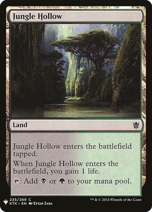 Jungle Hollow in the group Magic the Gathering / Types / Colors / Colorless at Proxyprinters.com (67183)