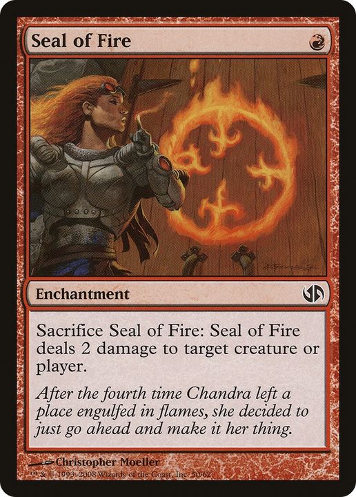 Seal of Fire in the group Singles at Proxyprinters.com (67191)