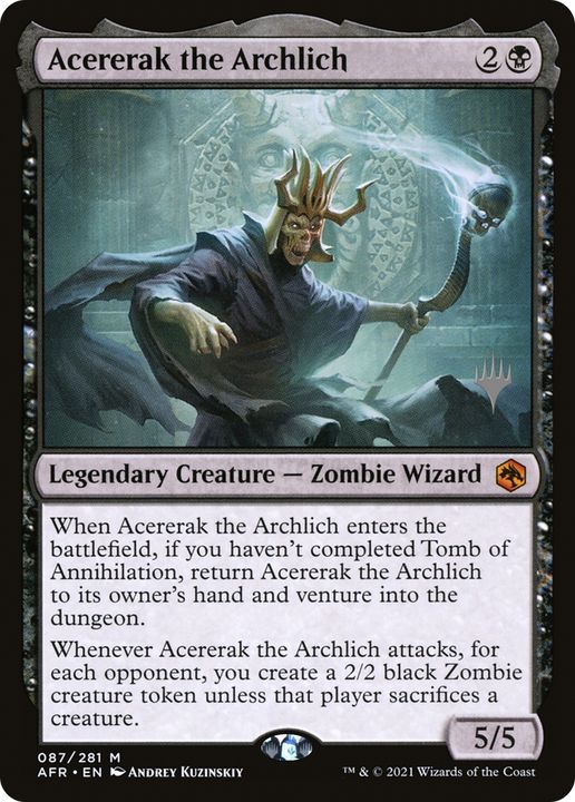 Acererak the Archlich in the group Magic the Gathering / Sets / Adventures in the Forgotten Realms Promos at Proxyprinters.com (67197)