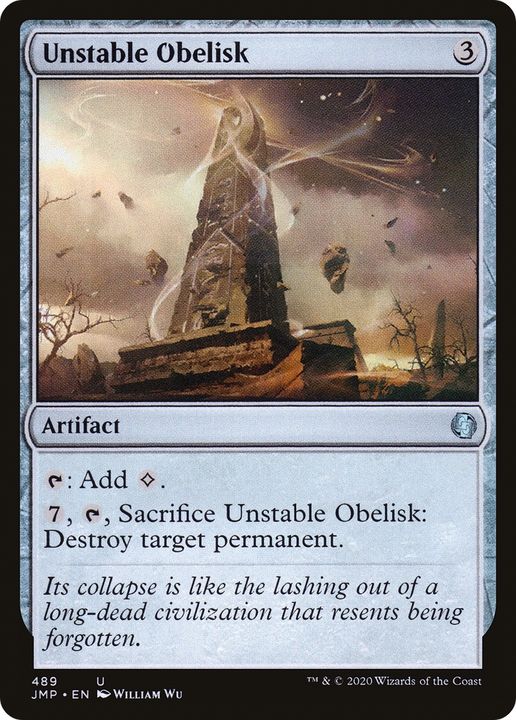 Unstable Obelisk in the group Advanced search at Proxyprinters.com (67204)