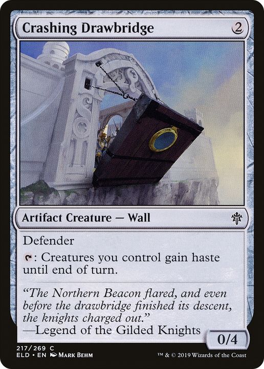 Crashing Drawbridge in the group Magic the Gathering / Types / Colors / Colorless at Proxyprinters.com (67212)