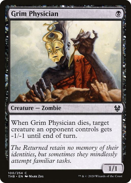 Grim Physician in the group Magic the Gathering / Types / Creatures / Zombie at Proxyprinters.com (67238)