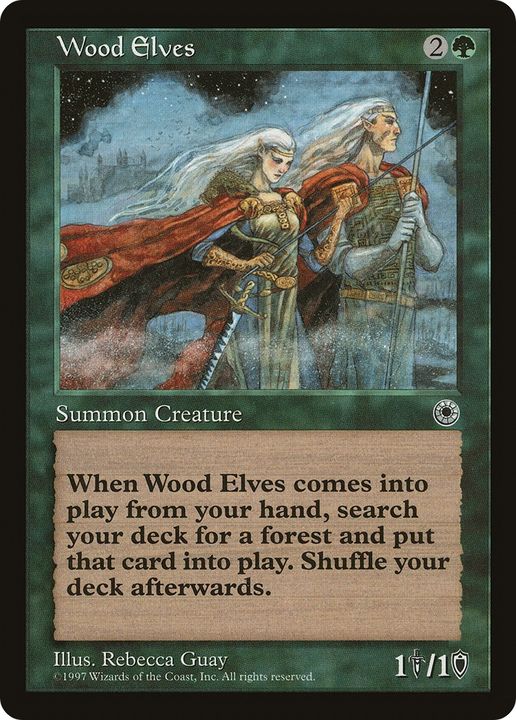 Wood Elves in the group Magic the Gathering / Types / Creatures / Elf at Proxyprinters.com (67249)